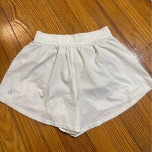 lululemon athletica White Athletic Shorts